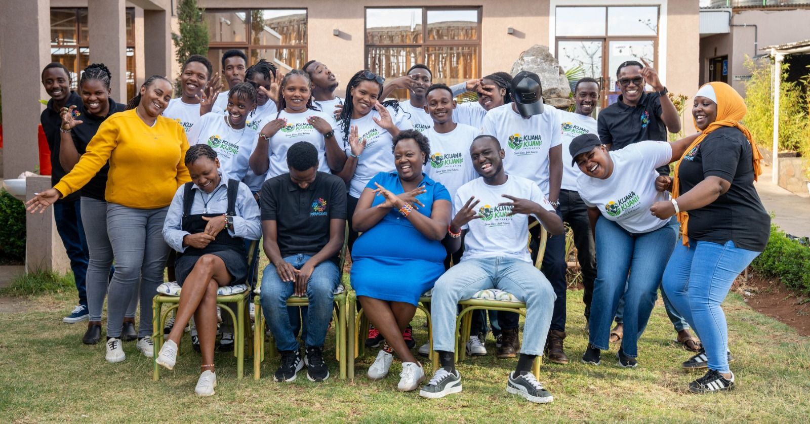 Kijana Kijani Initiative workshop participants in Narok