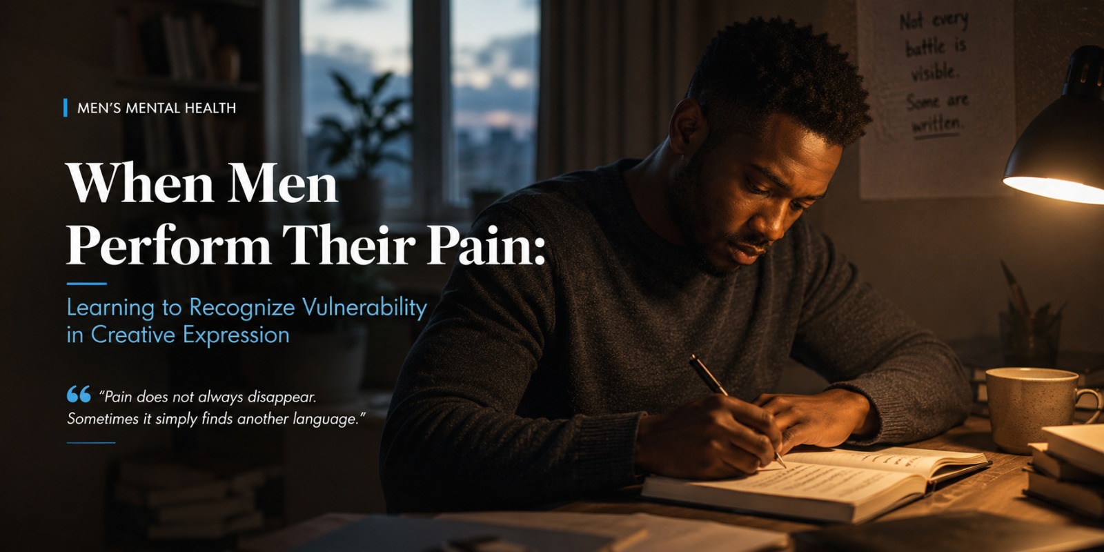 When Men Perform Their Pain